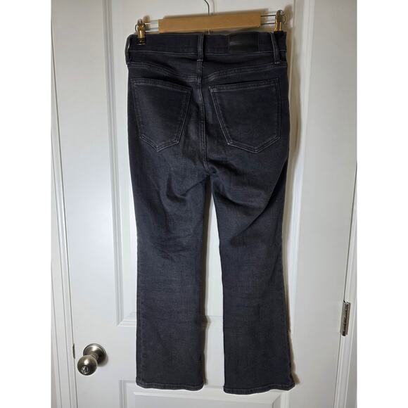 MADEWELL Black Cali Demi Boot Slight Fade Casual Jeans SZ 27 - Picture 2 of 9